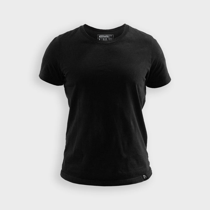 T-shirt front view#black_